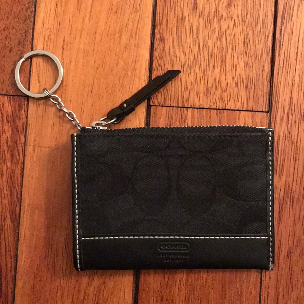Black Coach Wallet - Picture 2 of 4